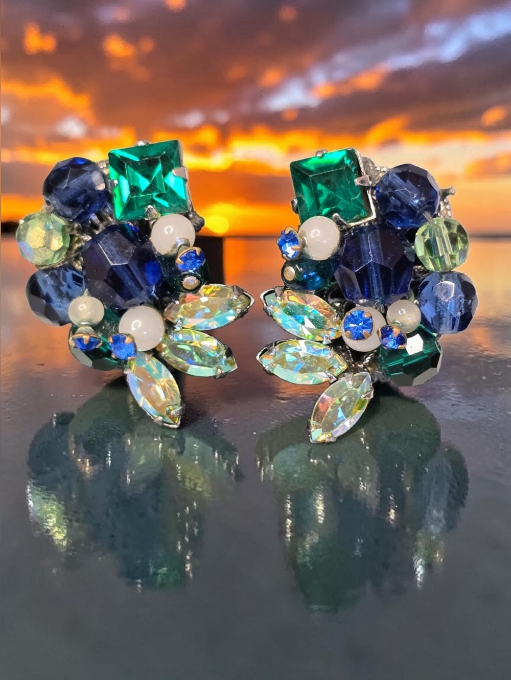 Vintage Earrings by designer Eugene Schultz